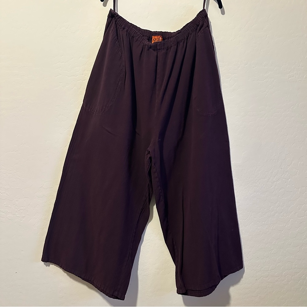 Oh My Gauze Wide Leg Pants